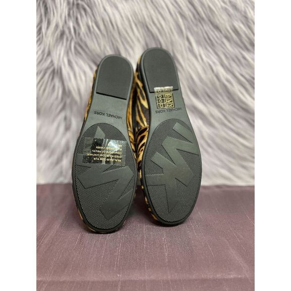 MICHAEL Michael Kors Women's Sutton Moccasin Flat Loafers - Butterscotch 6M - Picture 4 of 8